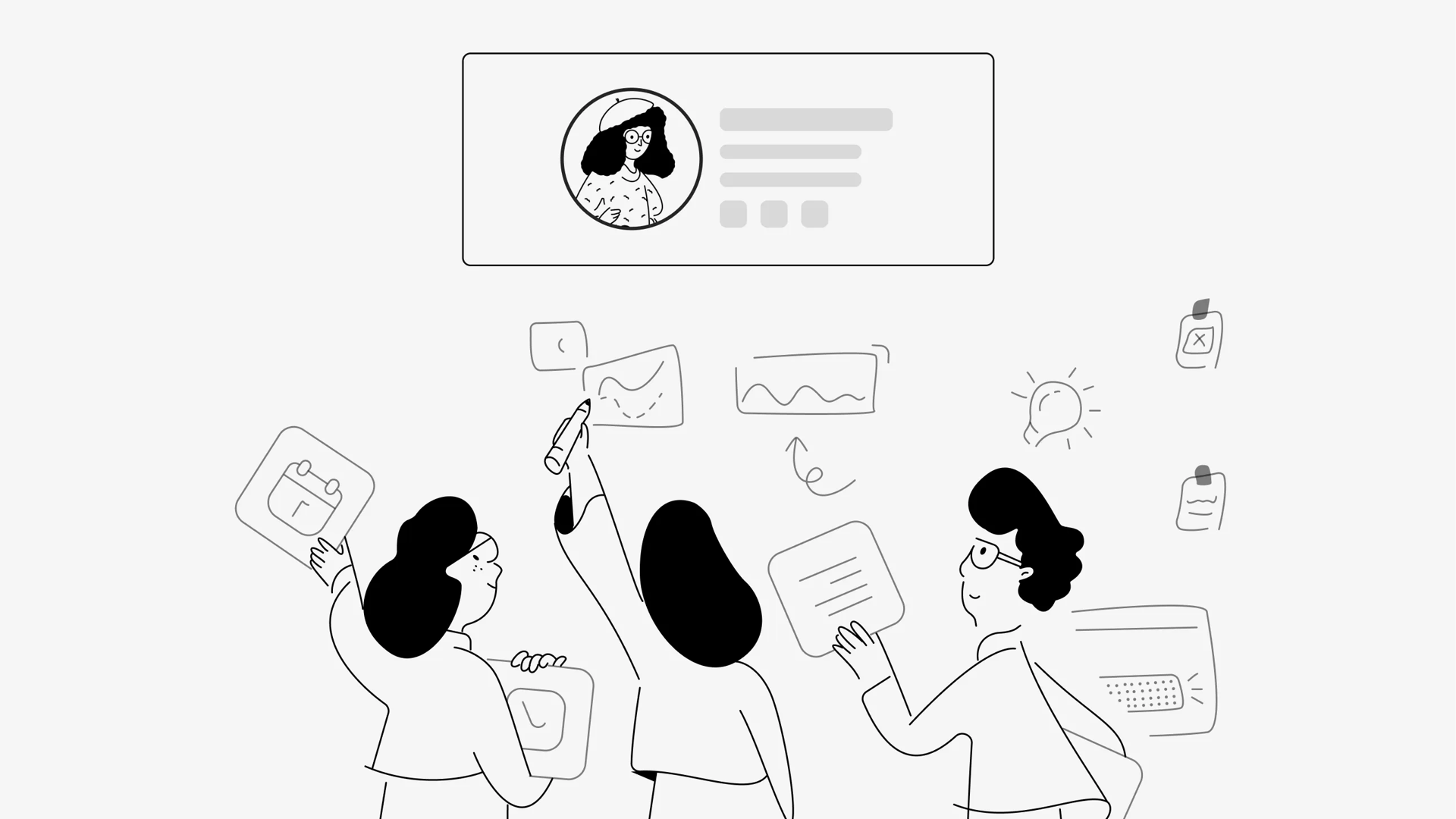 Clarifying and sharing user personas.