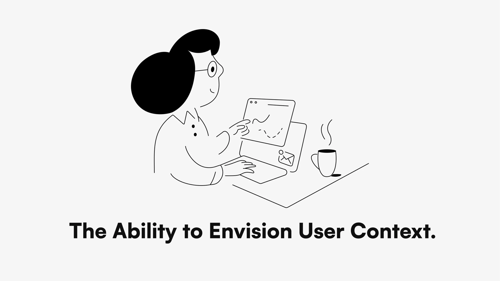 Why is a "starting point" necessary for UX strategy? — The initial question that leads to results.